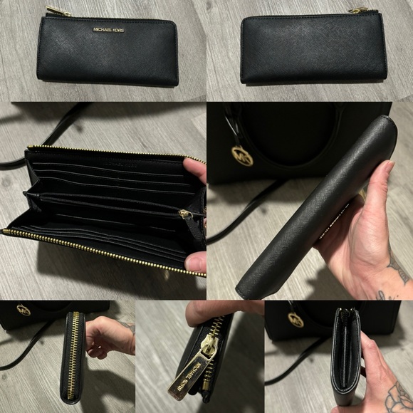 Michael Kors Saffiano Leather Bag & Wallet - Picture 12 of 12